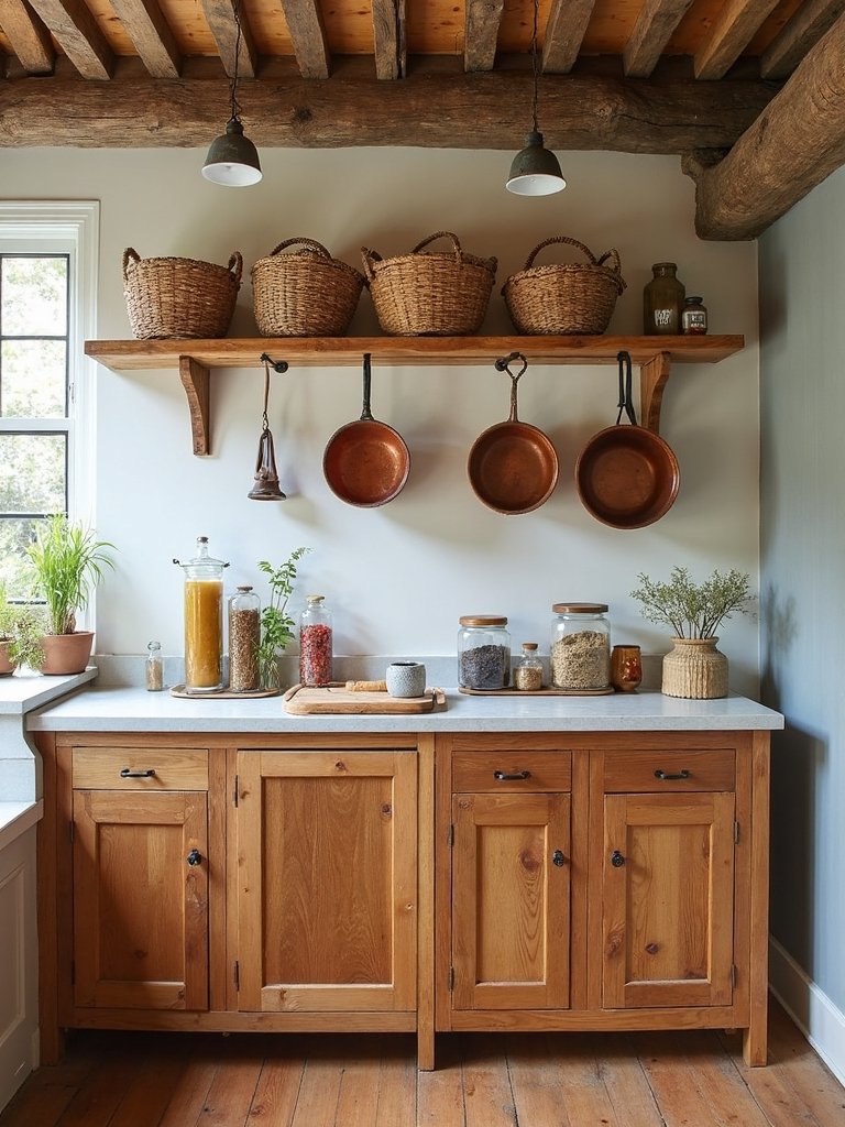 decorative functional organized showcased