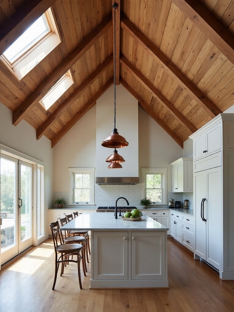 dramatic awe inspiring rustic wood ceilings