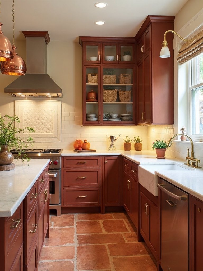 earthy metallic artisanal sophisticated