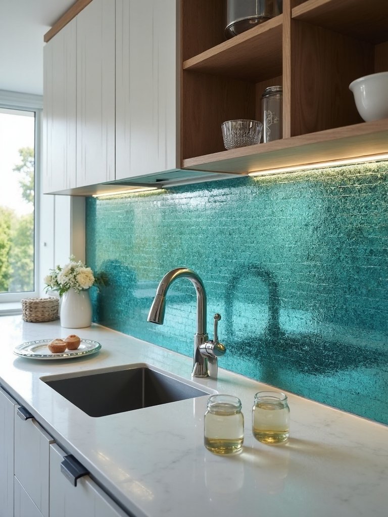 eco conscious durable customizable kitchen tiles