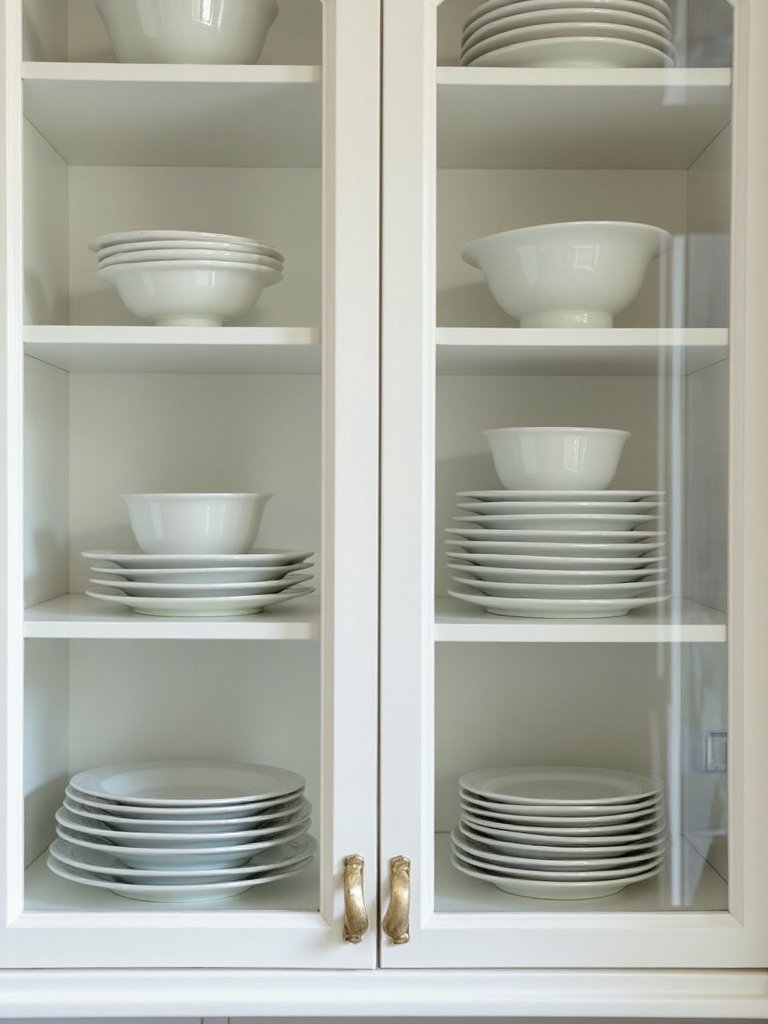 efficient bowl storage organization system