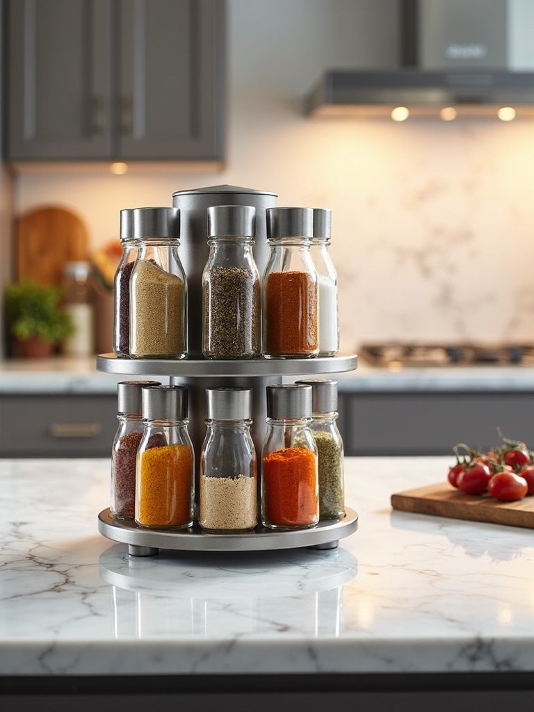 efficient compact customizable spice storage