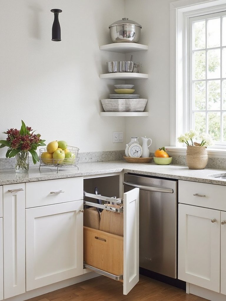 efficient counter space organization