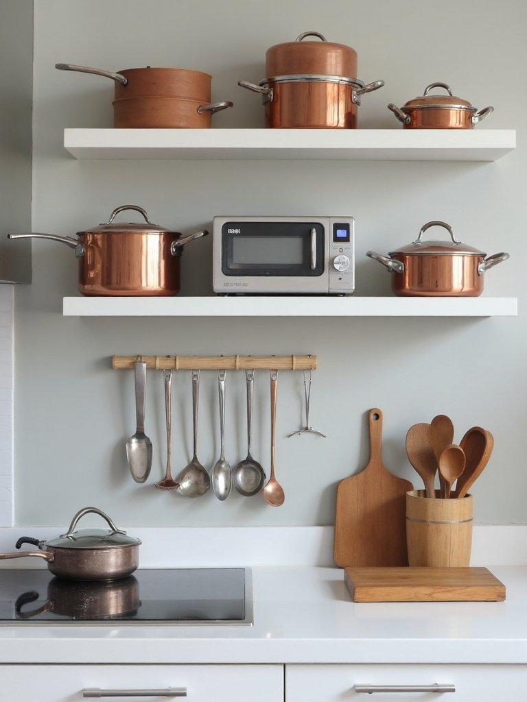 efficient kitchen wall storage solutions