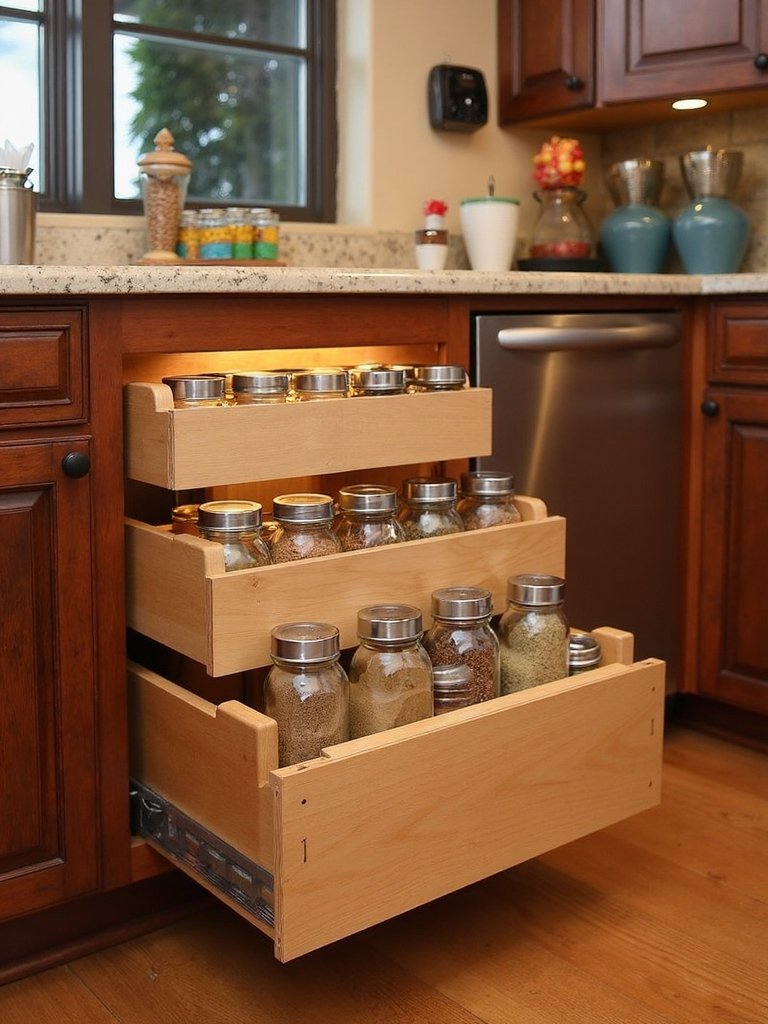 efficient spice organization system