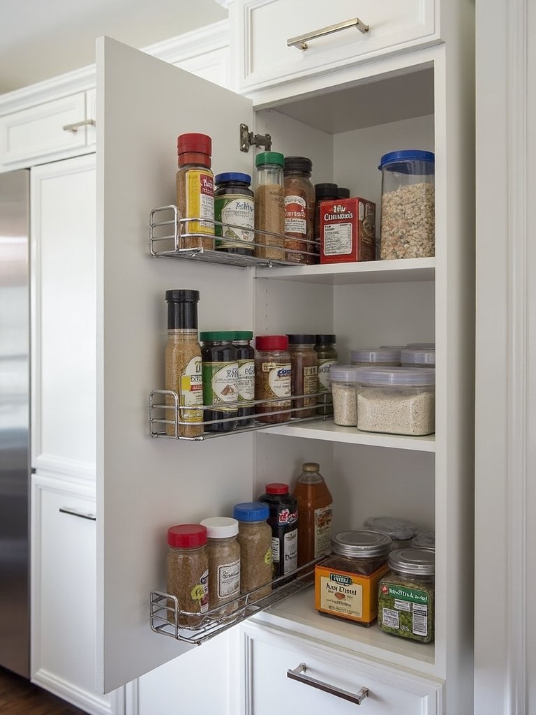 efficient versatile customizable kitchen cabinet storage