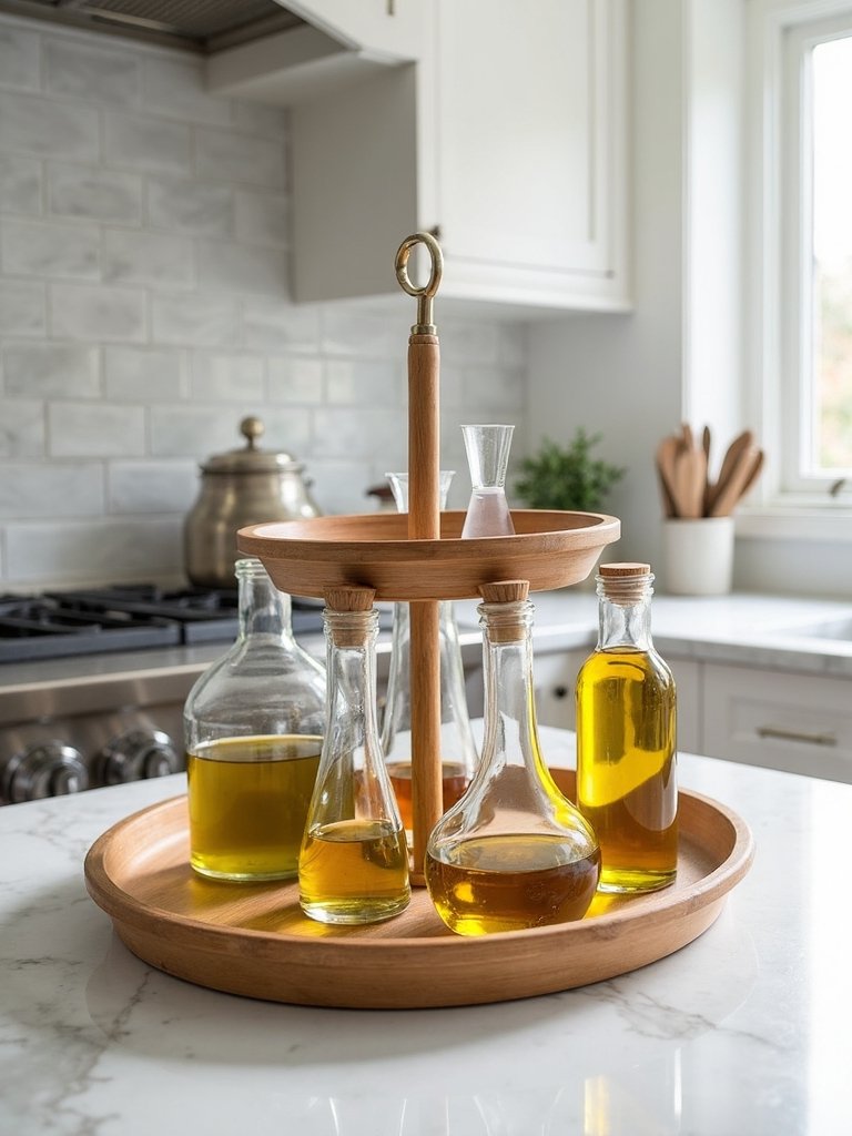 effortless kitchen oil organization solution