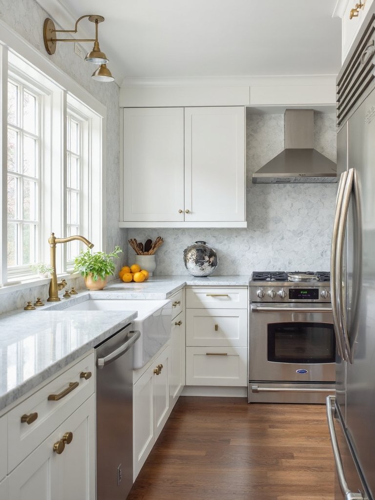 elegant farmhouse kitchen backsplash tiles