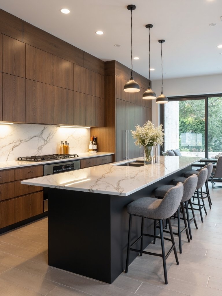 elegant material combinations design