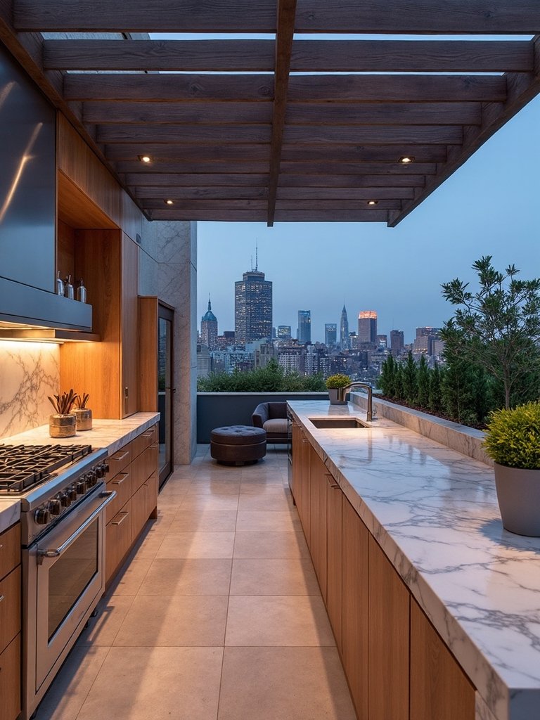 elevated outdoor dining experience