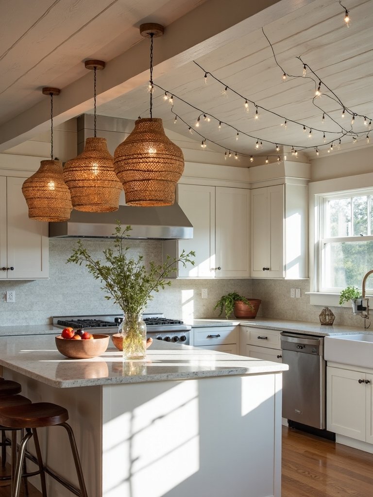 enchanting bohemian dreamy personalized string light canopies