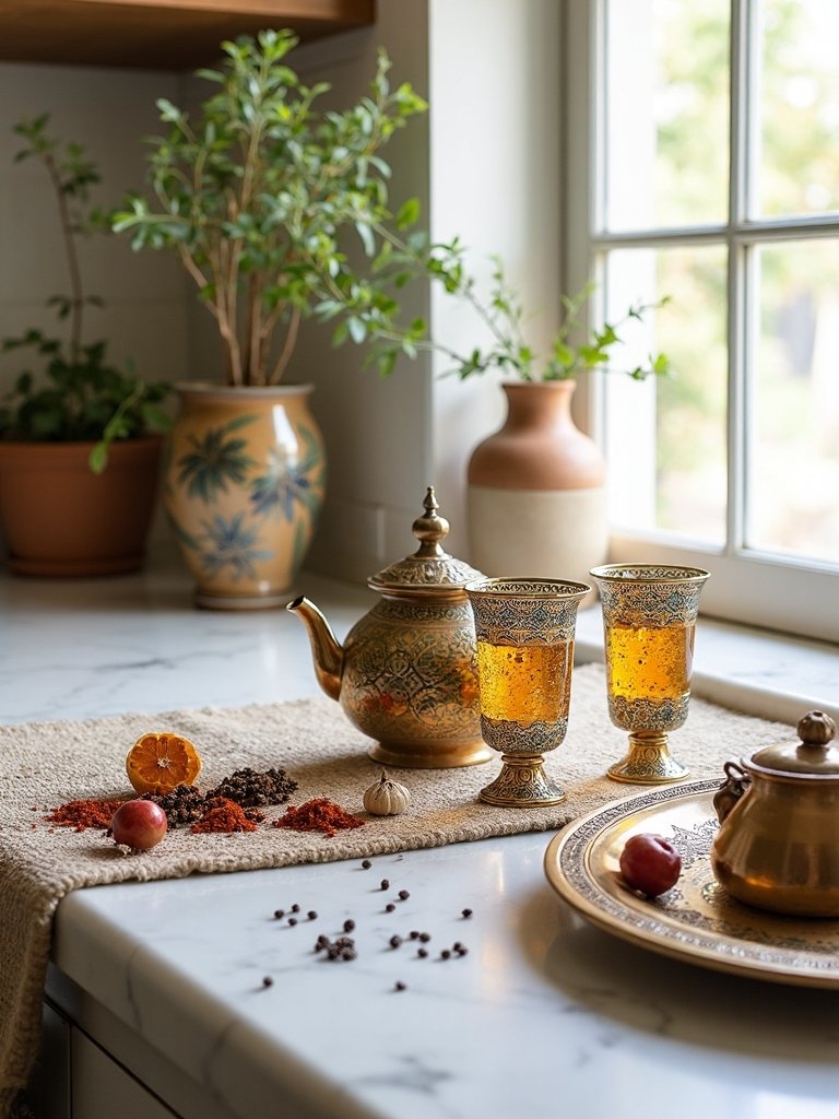 exotic bohemian moroccan tea sets
