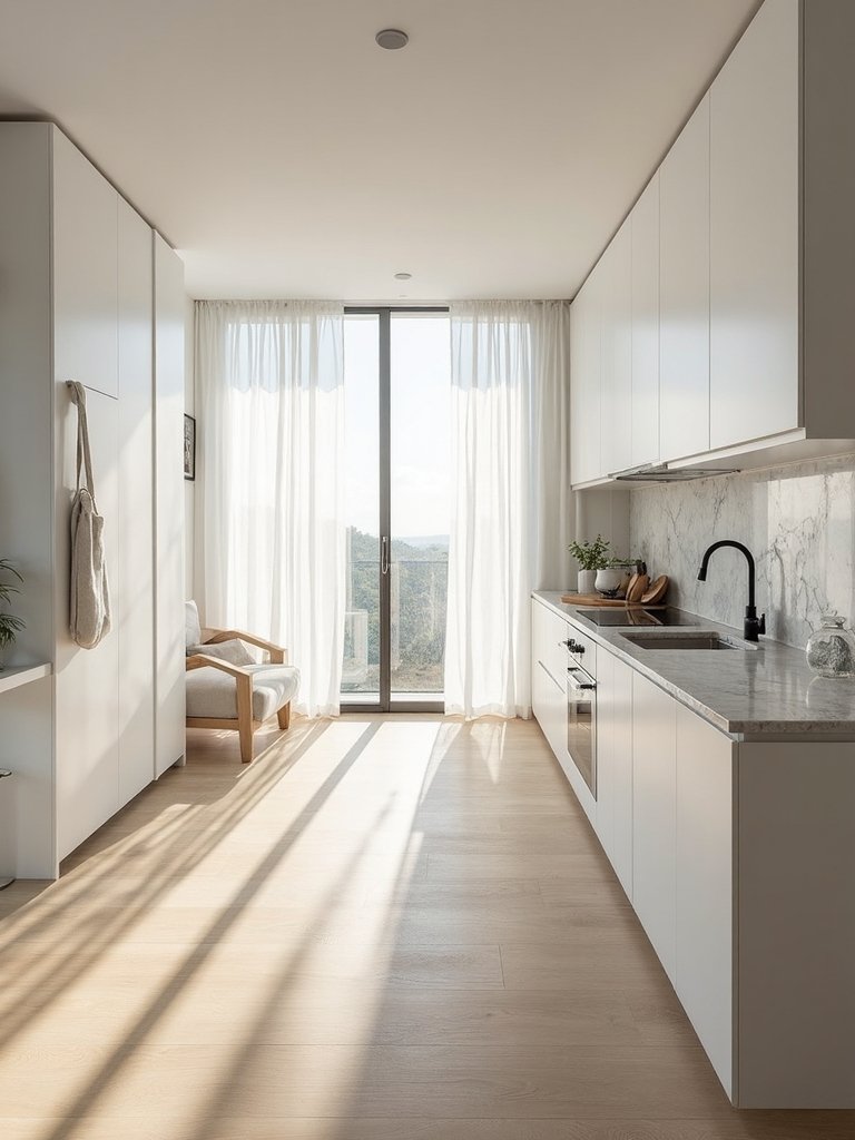 expansive open kitchen design strategy