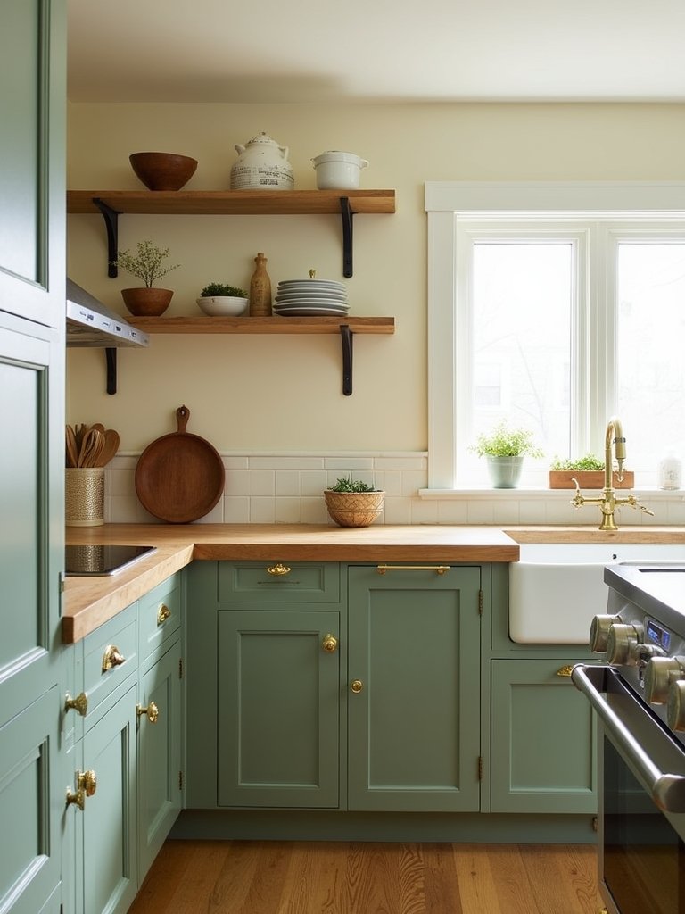 farmhouse kitchen color scheme inspiration