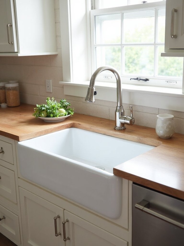 farmhouse sink beautiful and functional