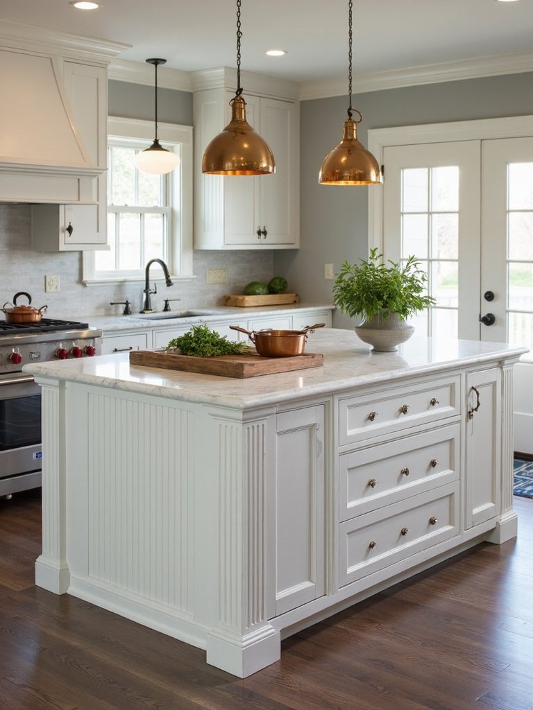 fluted edge kitchen design