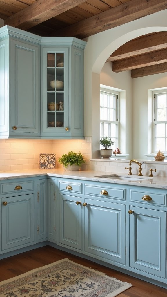french country kitchen charm