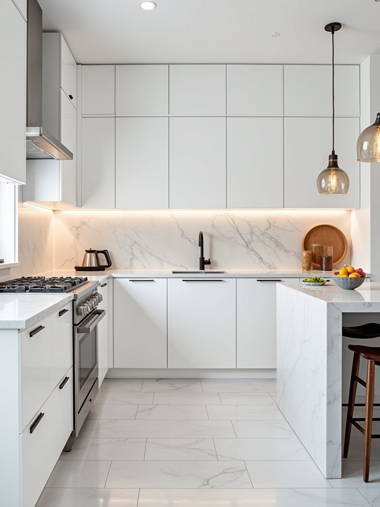 fresh small modern kitchens