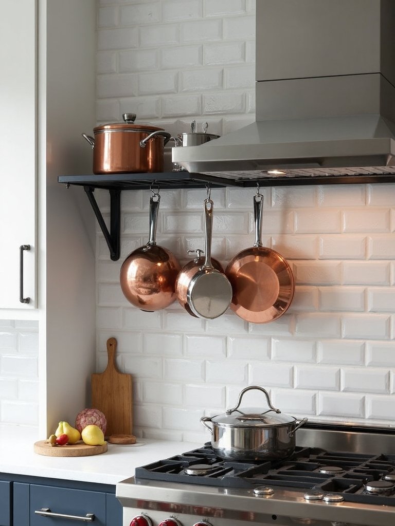 functional artistic pot racks