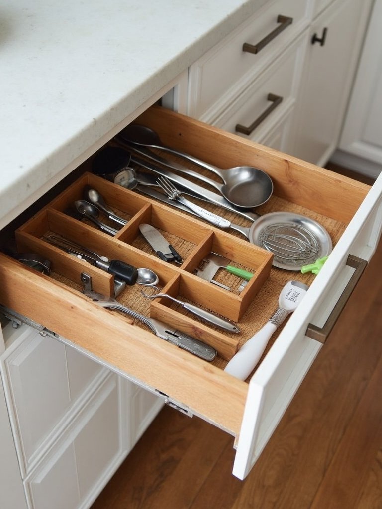 functional cooking station organization flow