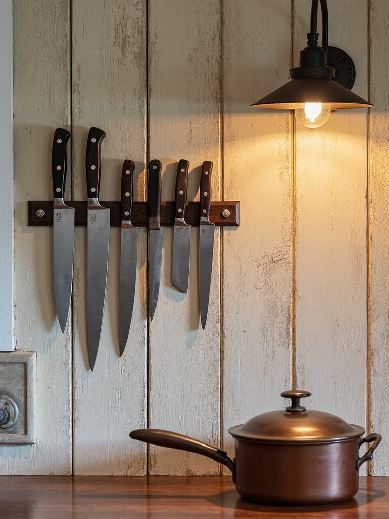 functional kitchen wall art displays