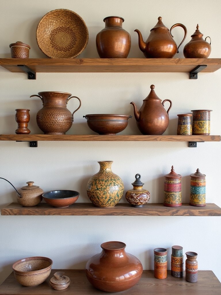 global inspired kitchen decor