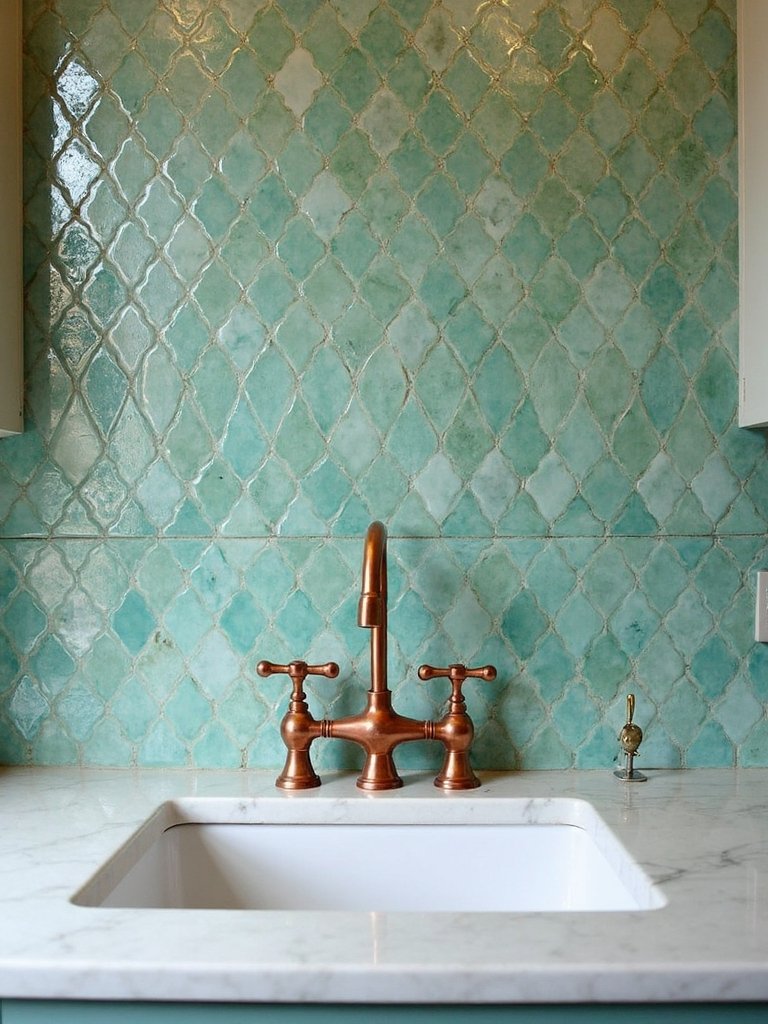 handcrafted moroccan tile beauty
