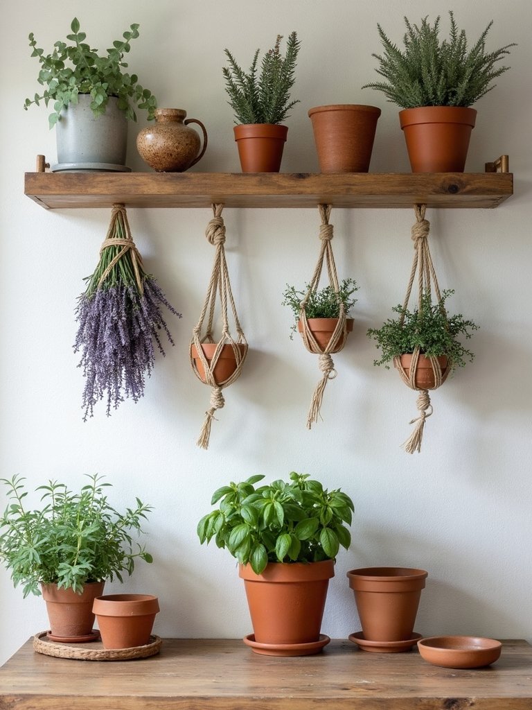 herbs natural rustic bohemian