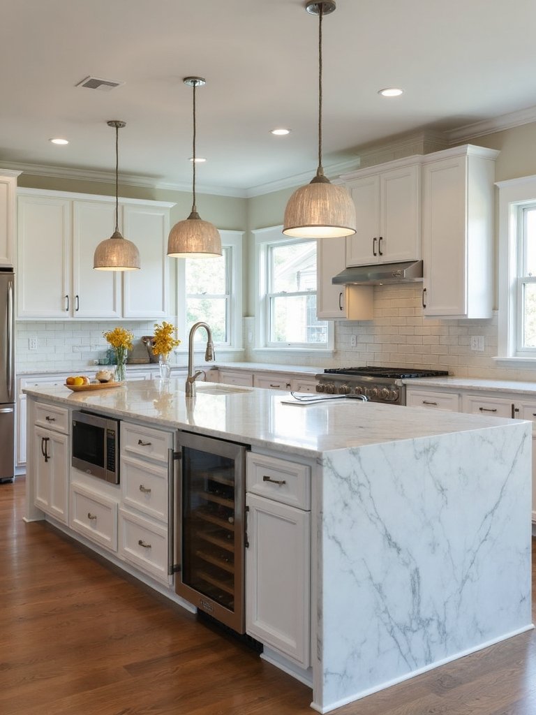 high tech kitchen integration