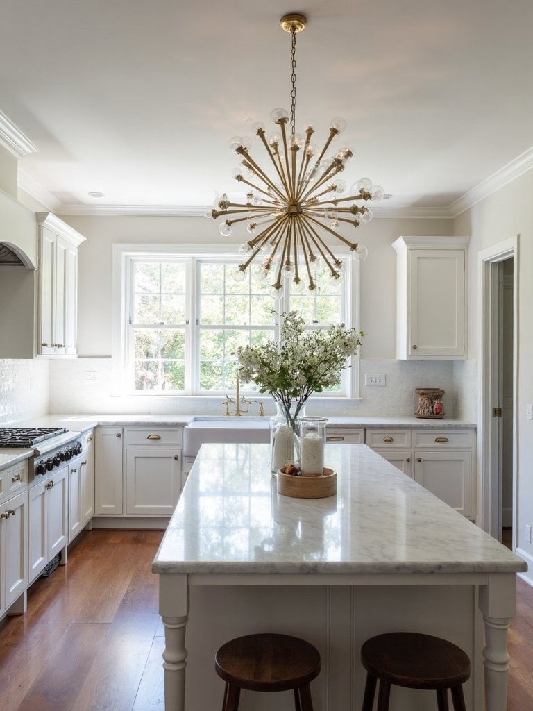 impactful kitchen lighting focal point
