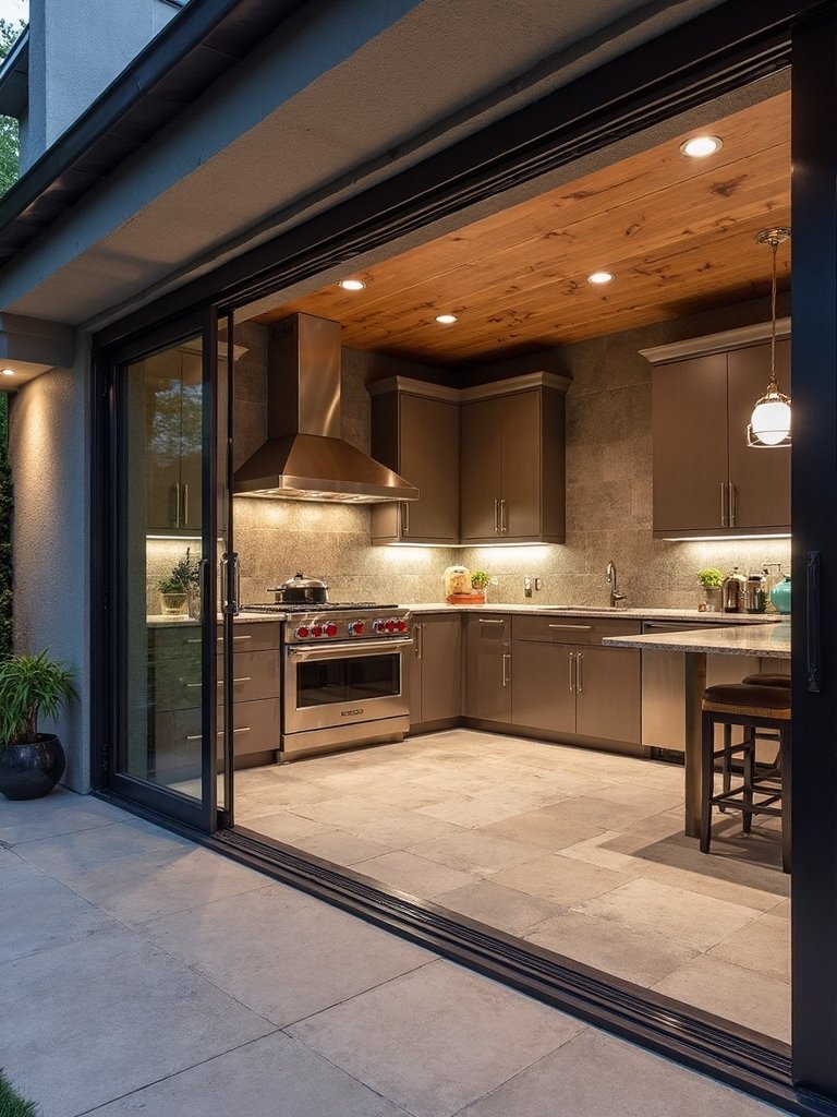 indoor outdoor living connection