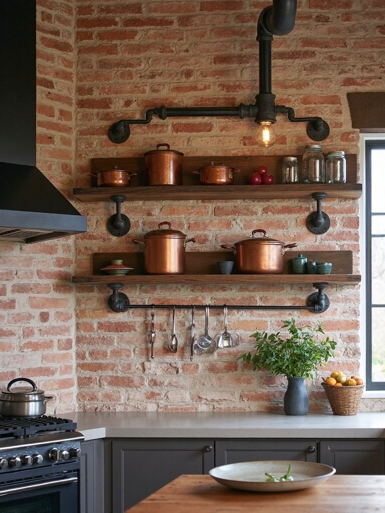 industrial chic storage solutions