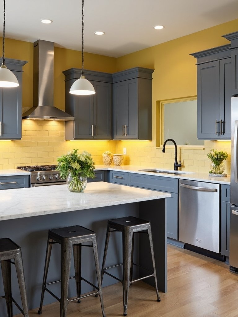 industrial elegance in kitchens