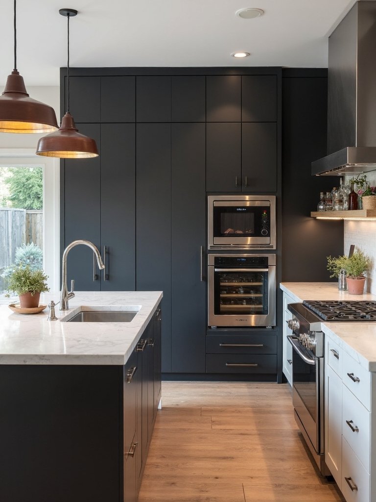 interactive kitchen chalkboard wall