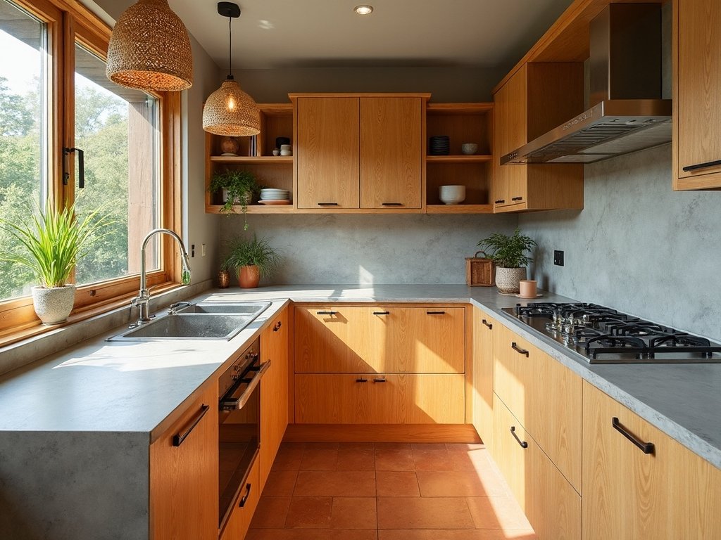 inviting natural material blend