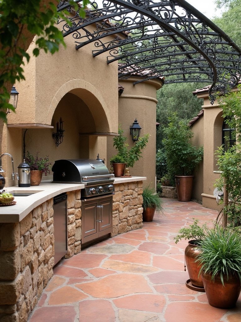 iron and stone combination