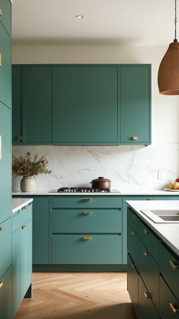 jade green cultural kitchen