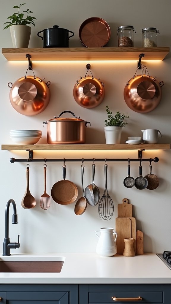 kitchen wall organization