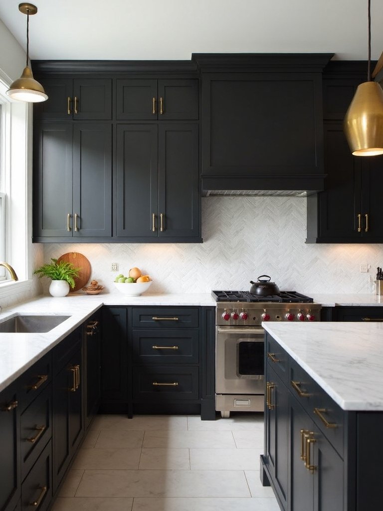 layered textures enhance kitchens