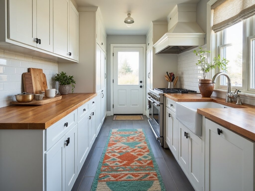 lively durable affordable kitchen runner