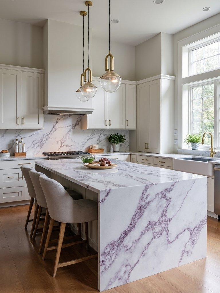 luxurious calacatta viola marble