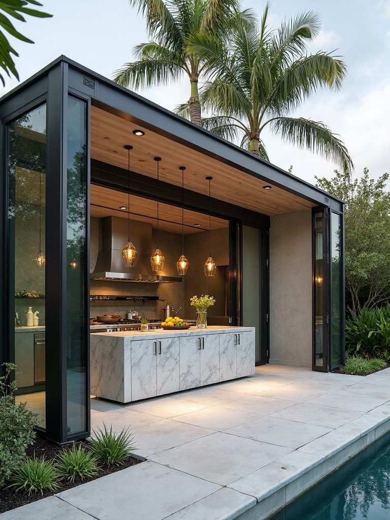 luxury outdoor cooking experience