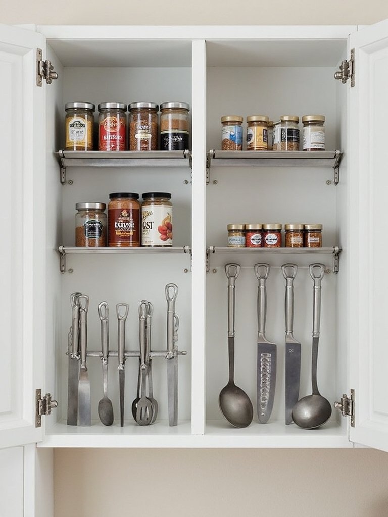 magnetic storage for cabinet walls