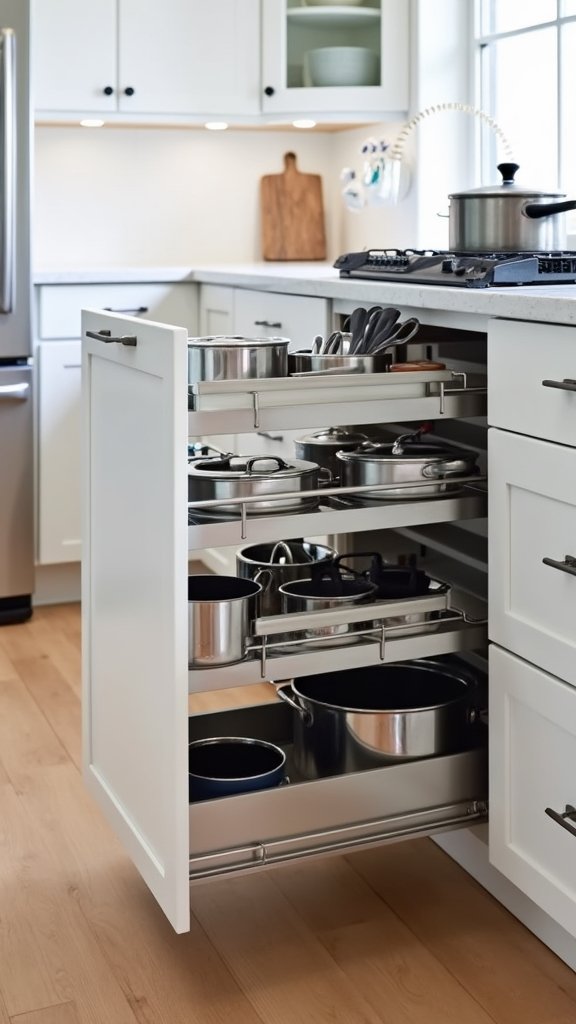 maximize cabinet storage efficiency