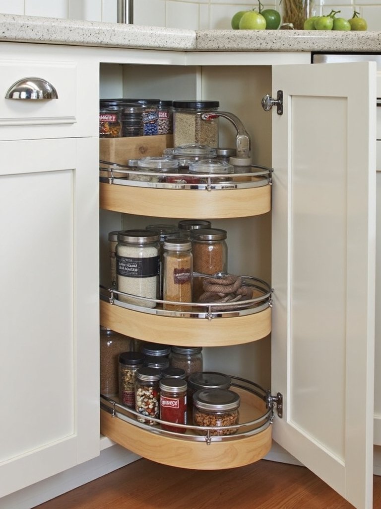 maximize corner storage improve functionality