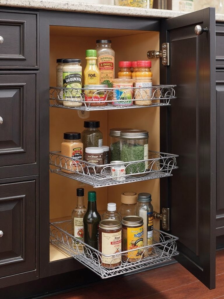 maximize kitchen cabinet storage potential