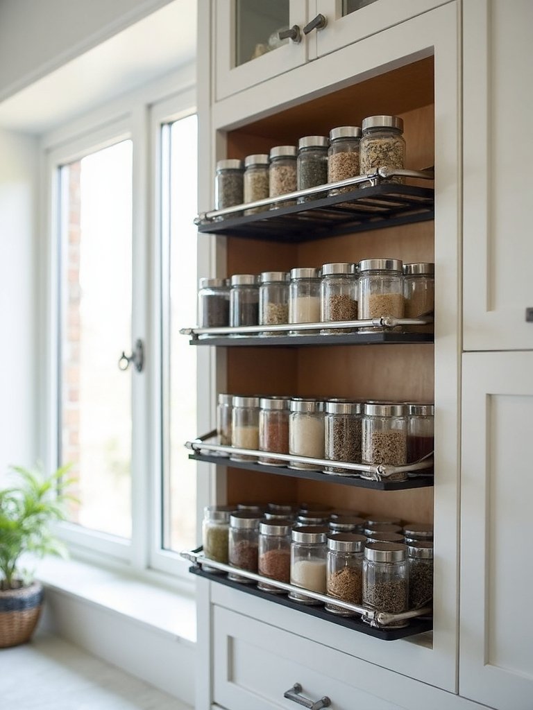 maximize kitchen cabinet storage solutions
