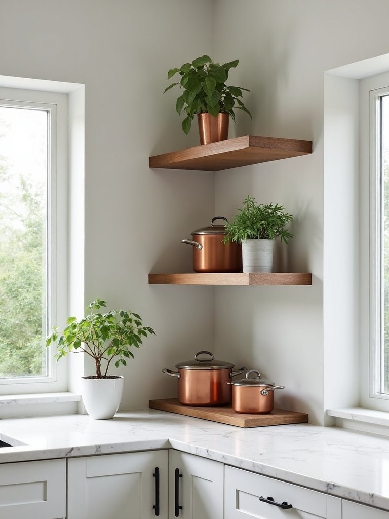 maximize precious kitchen space storage