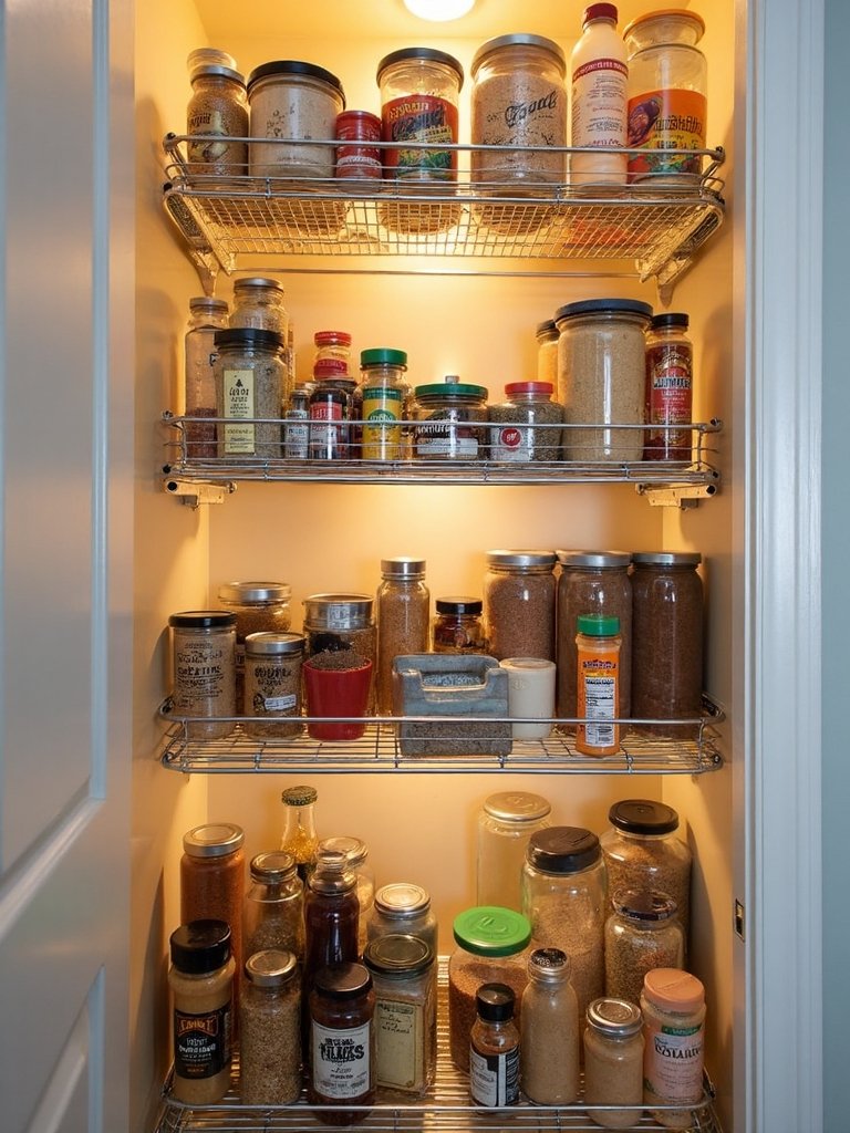 maximize storage with pull out drawers