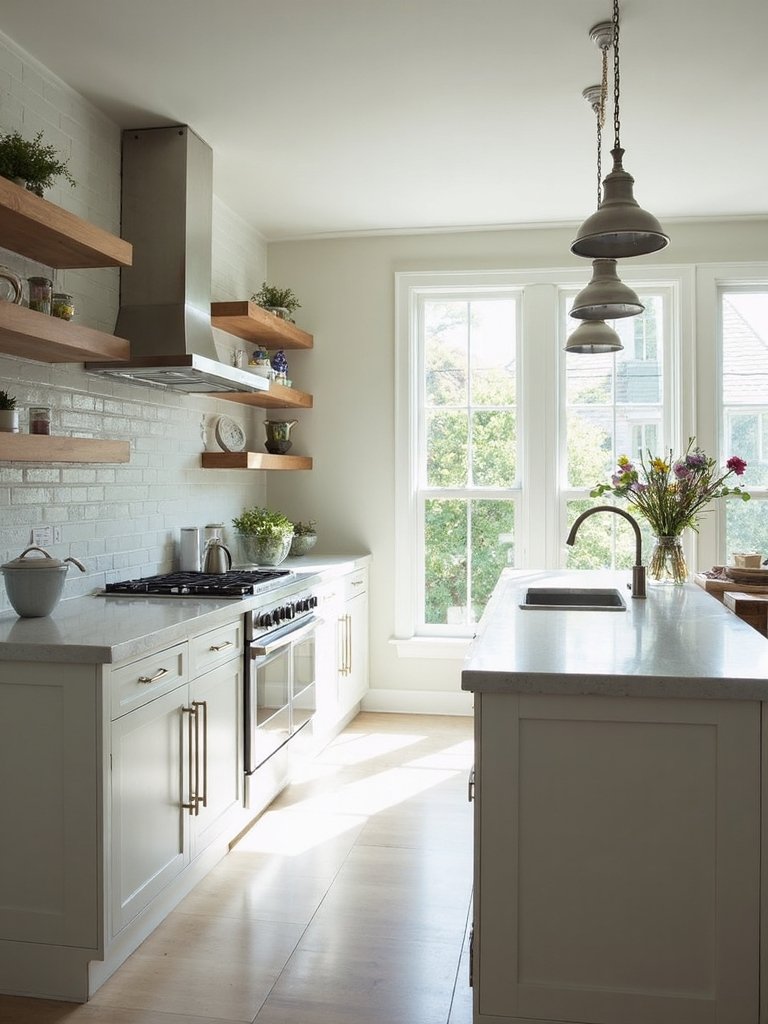 maximize vertical kitchen storage elegantly